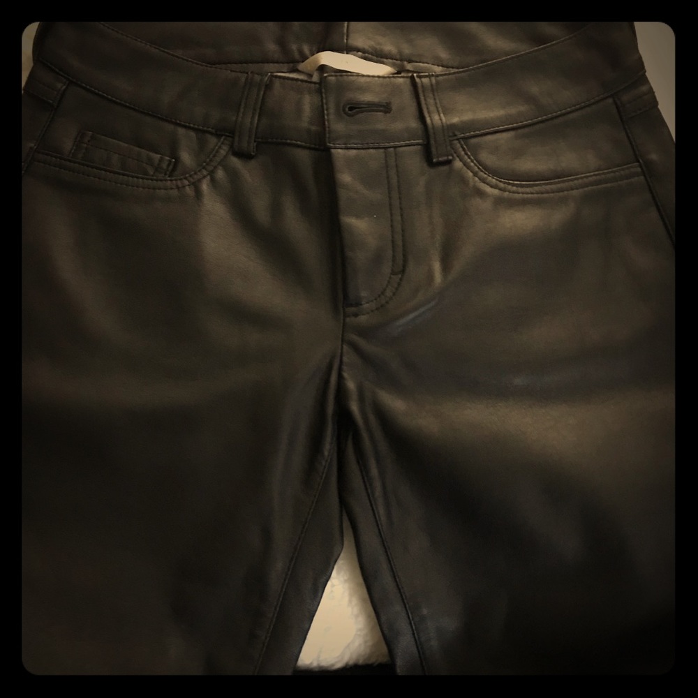 Leather pant lot
